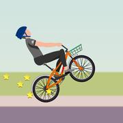 Wheelie Biker